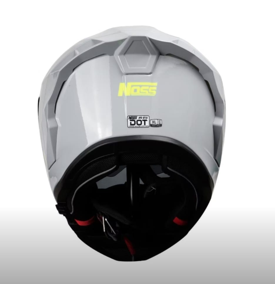 CASCO INTEGRAL NOSS NS 816 GRIS BRILLOSO