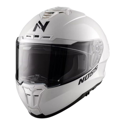 CASCO INTEGRAL NOSS NS 888 BLANCO BRILLOSO