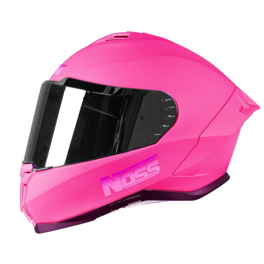CASCO INTEGRAL NOSS NS816 ROSA MATE