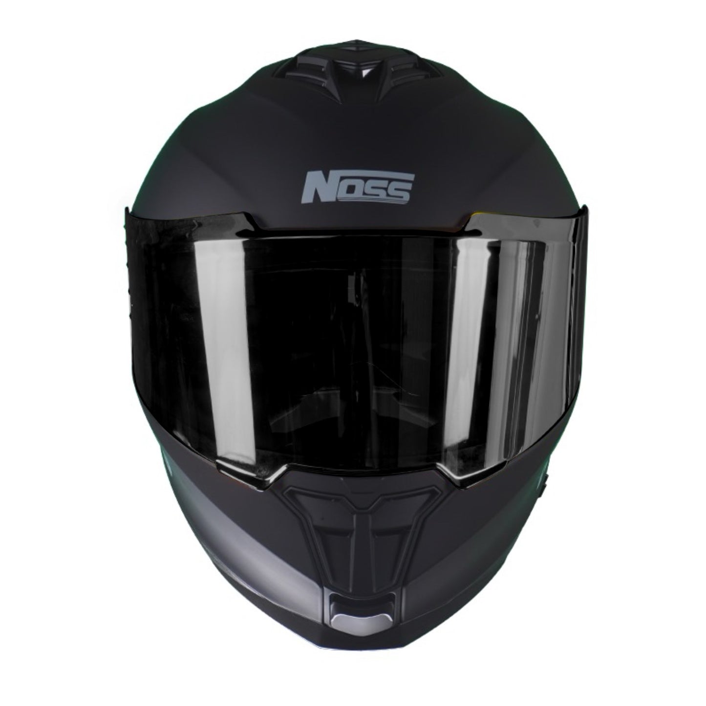 CASCO INTEGRAL NOSS NS 816 NEGRO MATE