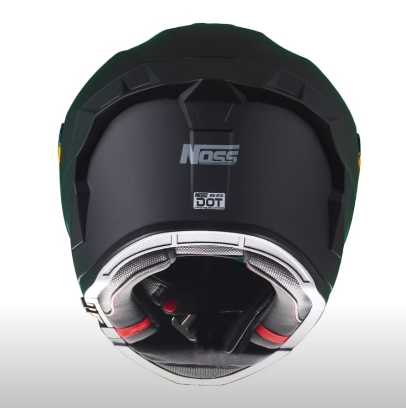CASCO INTEGRAL NOSS NS 816 NEGRO MATE