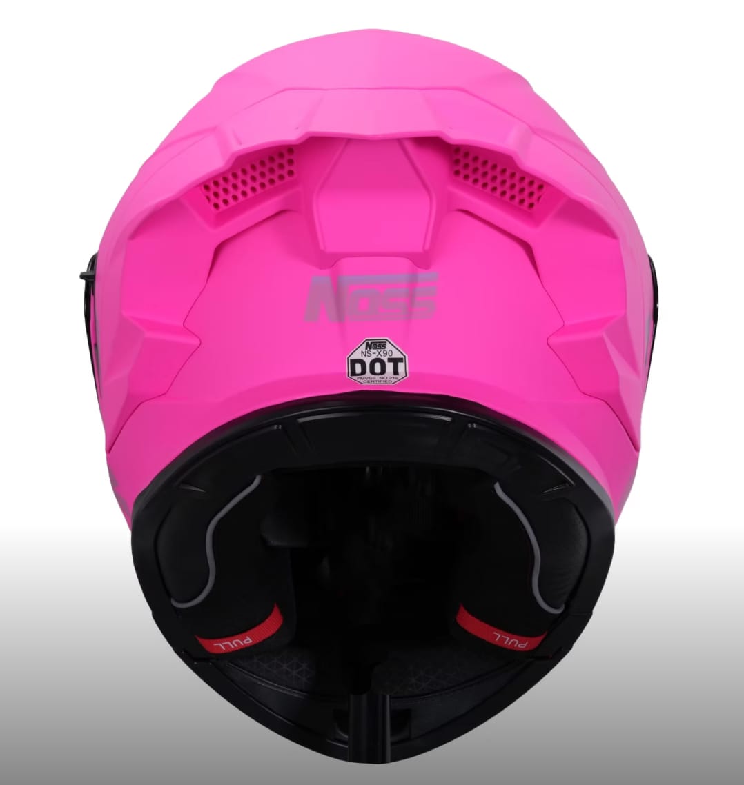 CASCO ABATIBLE NOSS NX90 ROSA MATE