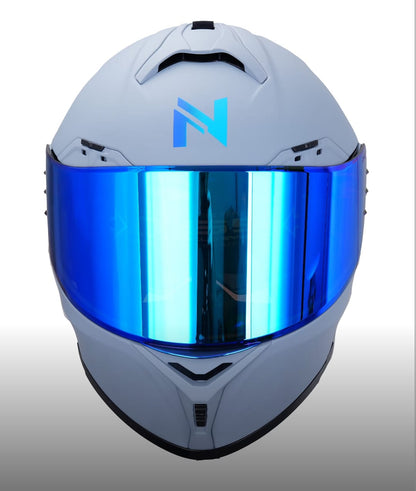 CASCO ABATIBLE NOSS NX90 AZUL MATE