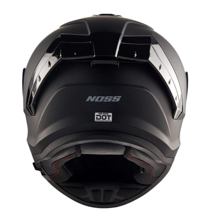 CASCO INTEGRAL NOSS NS 888 NEGRO MATE