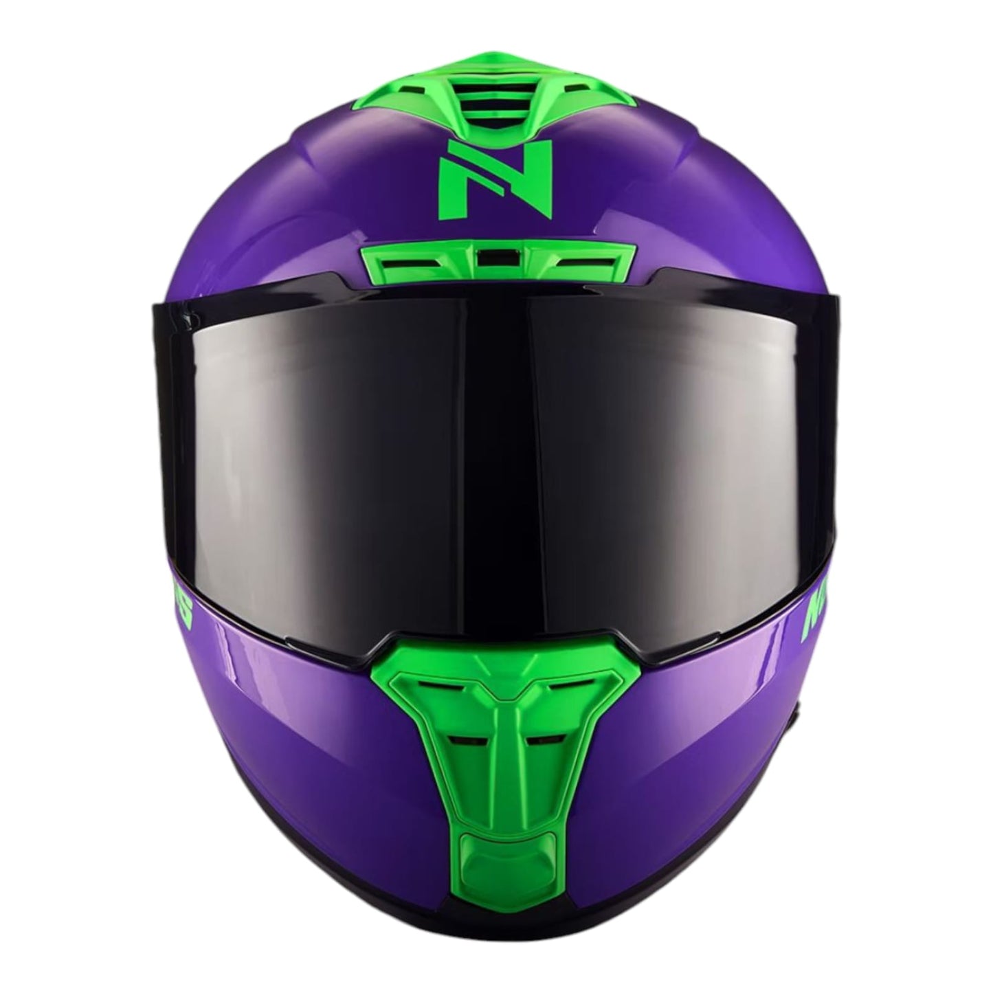 CASCO INTEGRAL NOSS NS 888 MORADO-VERDE