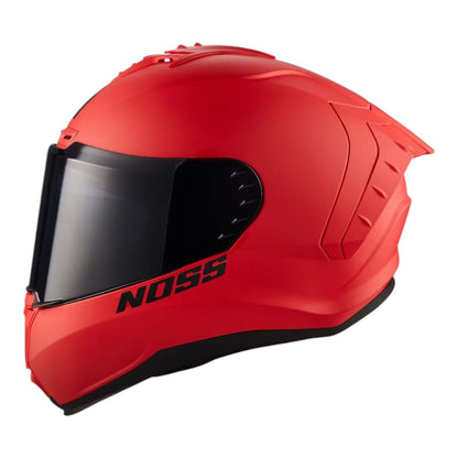 CASCO INTEGRAL NOSS NS 888 ROJO MATE