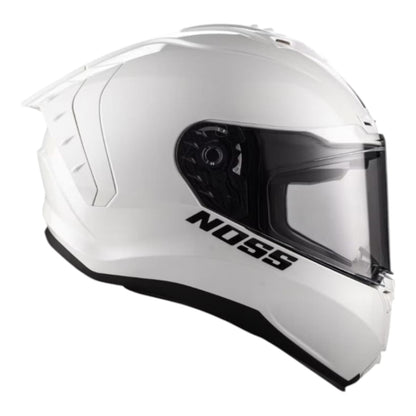 CASCO INTEGRAL NOSS NS 888 BLANCO BRILLOSO