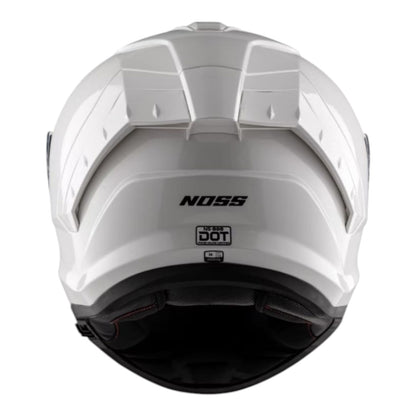 CASCO INTEGRAL NOSS NS 888 BLANCO BRILLOSO